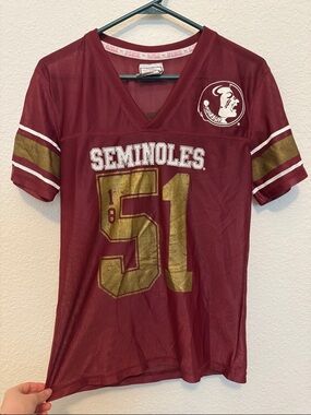 PINK Victoria's Secret FSU Seminoles Jersey
